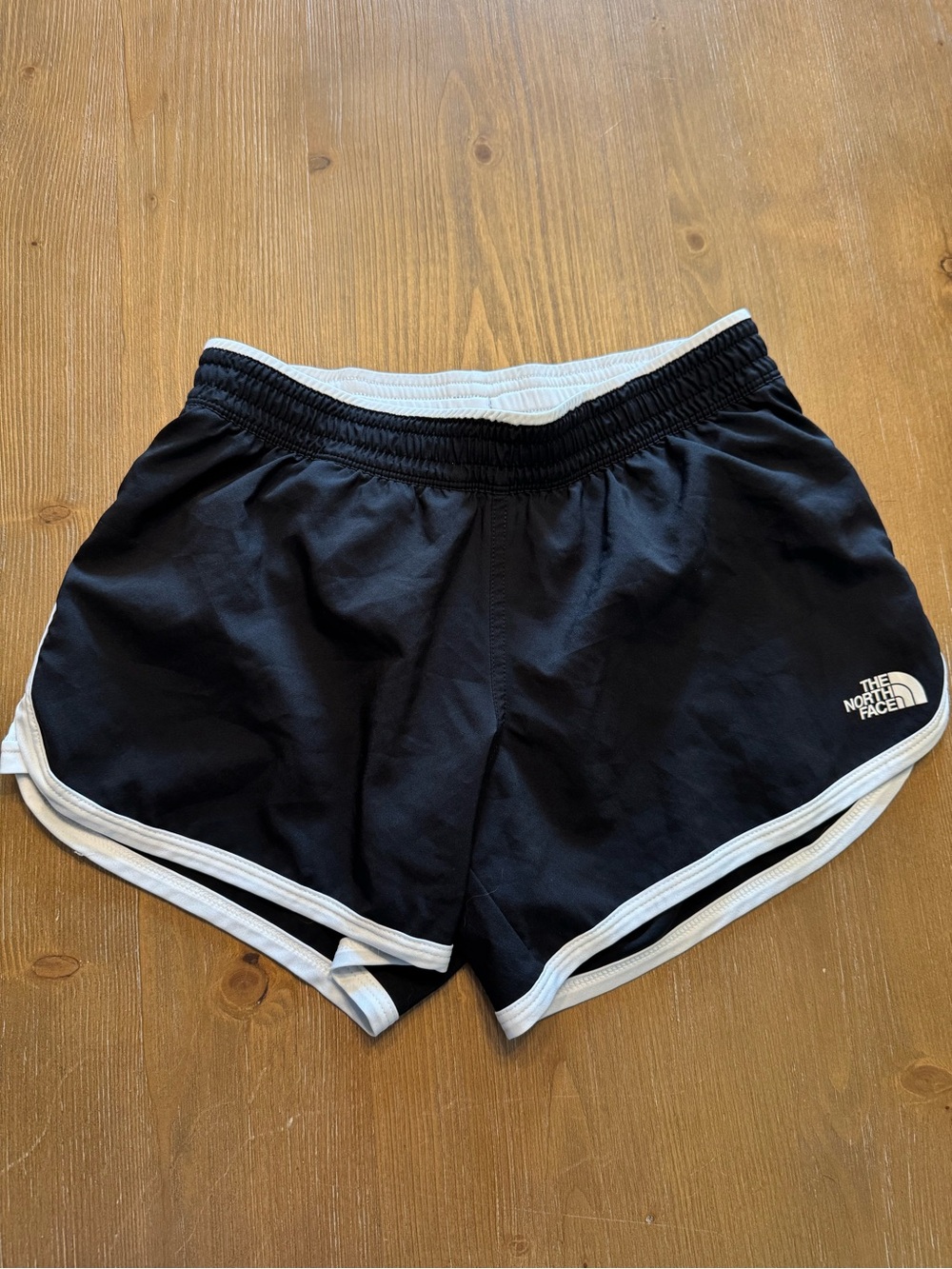 The North Face Women's Black Shorts with White Trim